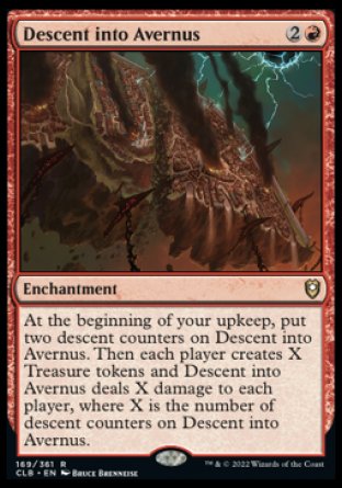 Descent into Avernus [Commander Legends: Battle for Baldur's Gate] Foil