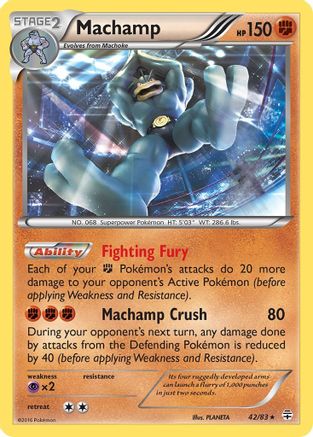 Machamp (42/83) [XY: Generations] Reverse Holofoil