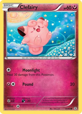 Clefairy (50/83) [XY: Generations] Reverse Holofoil