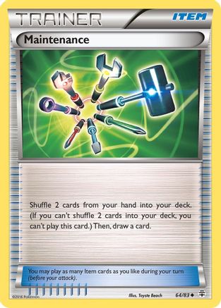 Maintenance (64/83) [XY: Generations] Reverse Holofoil
