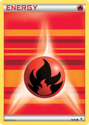 Fire Energy (76/83) [XY: Generations] Reverse Holofoil