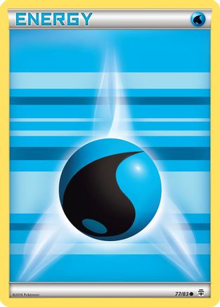 Water Energy (77/83) [XY: Generations] Reverse Holofoil