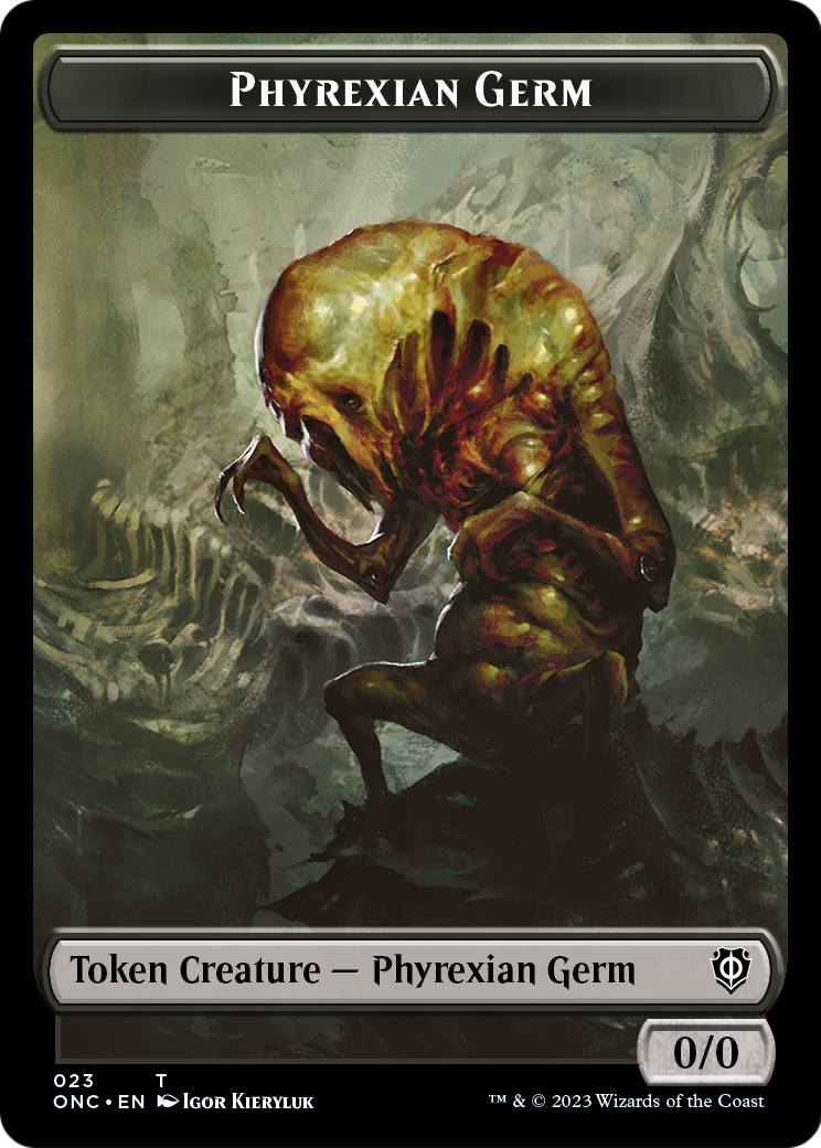 Phyrexian Germ  [Phyrexia: All Will Be One Commander Tokens]