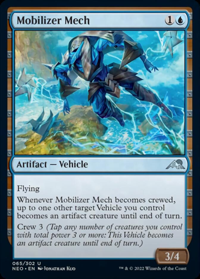Mobilizer Mech [Kamigawa: Neon Dynasty] Foil