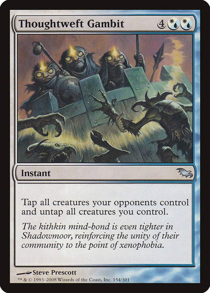 Thoughtweft Gambit [Shadowmoor] Foil