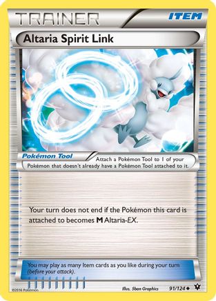 Altaria Spirit Link (91/124) [XY: Fates Collide] Reverse Holofoil