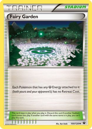Fairy Garden (100/124) [XY: Fates Collide] Reverse Holofoil