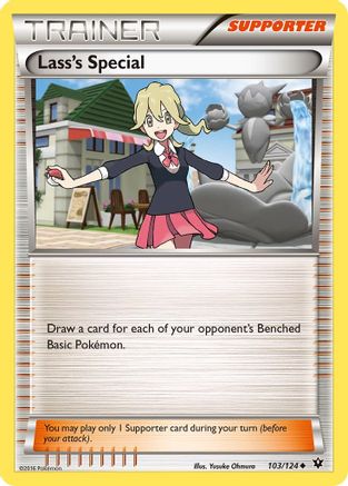 Lass's Special (103/124) [XY: Fates Collide] Reverse Holofoil