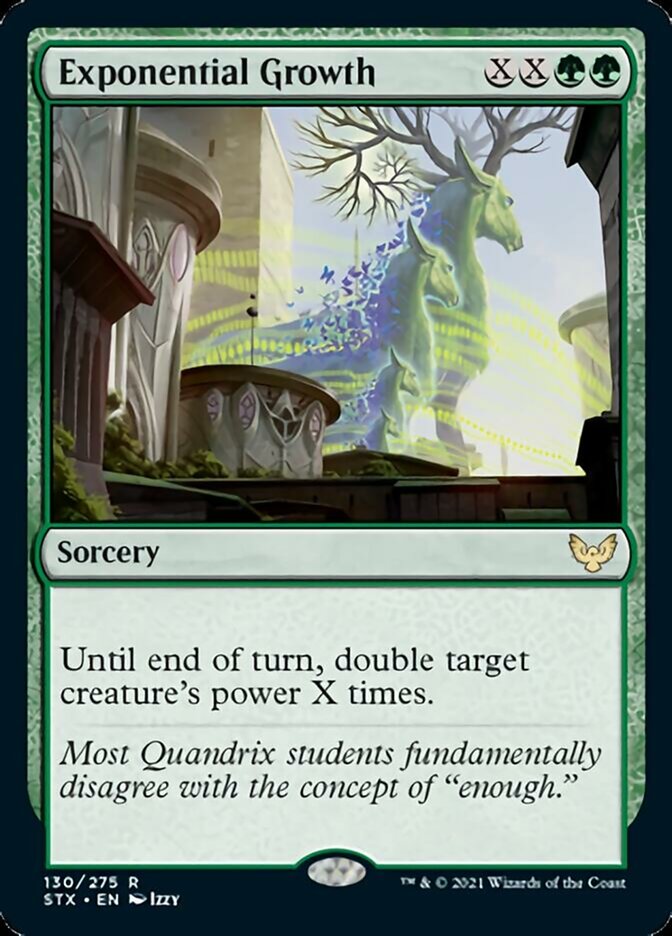 Exponential Growth [Strixhaven: School of Mages] Foil
