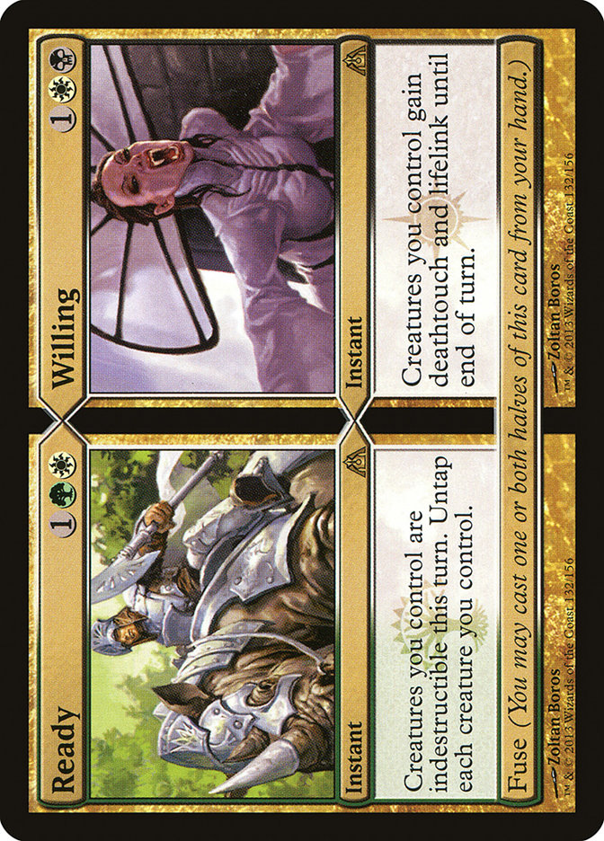 Ready // Willing [Dragon's Maze] Foil