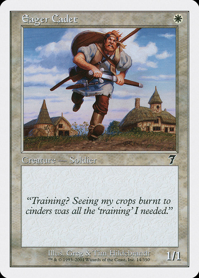 Eager Cadet [Seventh Edition] Foil