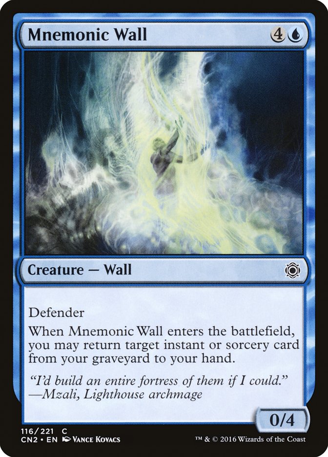 Mnemonic Wall [Conspiracy: Take the Crown] Foil