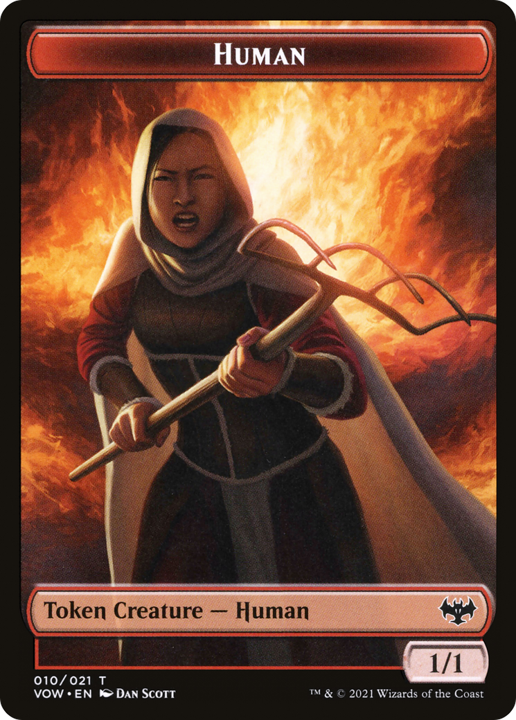 Human  [Innistrad: Crimson Vow Tokens]