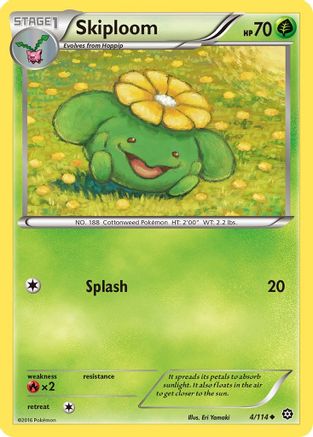 Skiploom (4/114) [XY: Steam Siege] Reverse Holofoil