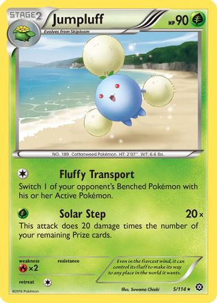 Jumpluff (5/114) [XY: Steam Siege] Reverse Holofoil