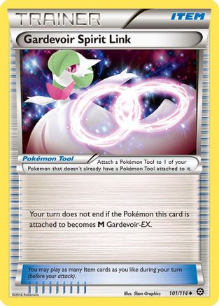 Gardevoir Spirit Link (101/114) [XY: Steam Siege] Reverse Holofoil