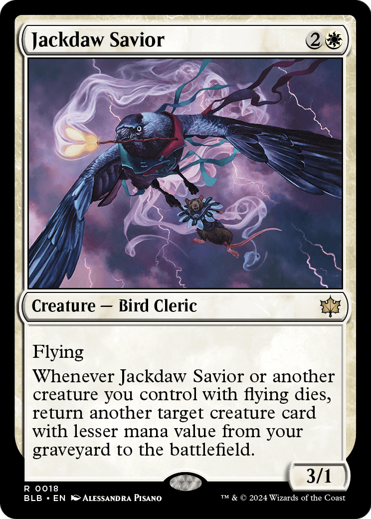 Jackdaw Savior [Bloomburrow]