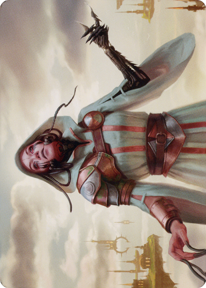 Phyrexian Missionary // Phyrexian Missionary  [Dominaria United Art Series] (Borderless) Foil