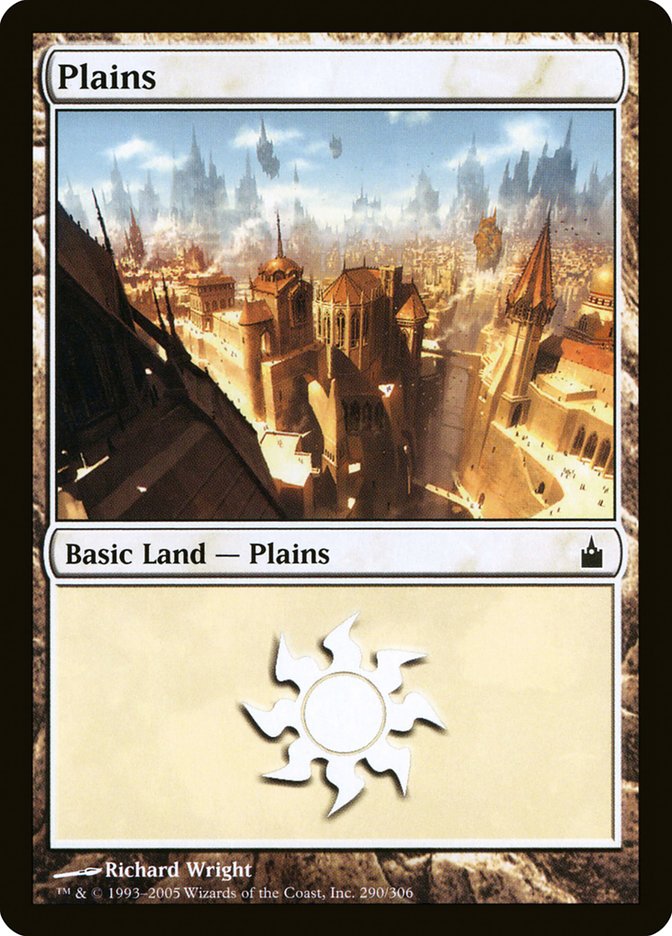 Plains (290) [Ravnica: City of Guilds] Foil