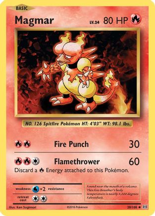 Magmar (20/108) [XY: Evolutions] Reverse Holofoil