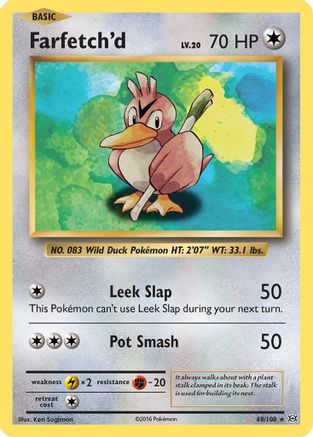 Farfetch'd (68/108) [XY: Evolutions] Reverse Holofoil