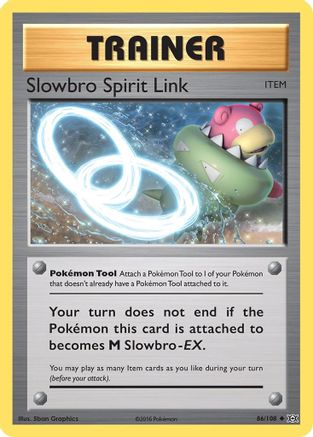 Slowbro Spirit Link (86/108) [XY: Evolutions] Reverse Holofoil