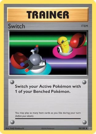 Switch (88/108) [XY: Evolutions] Reverse Holofoil