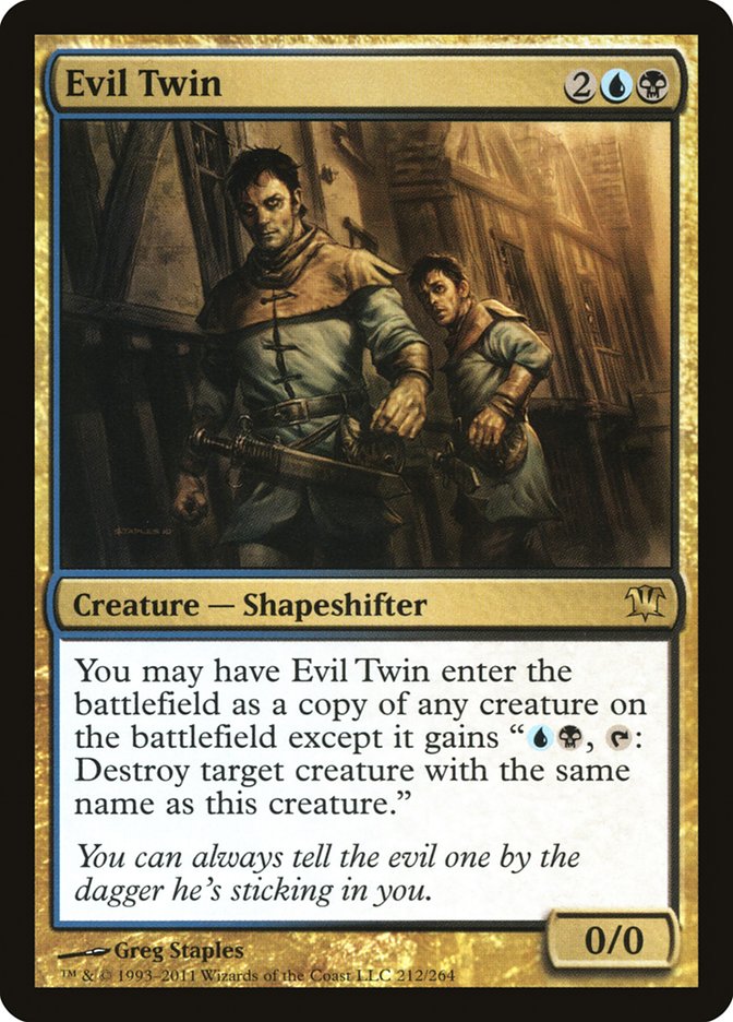 Evil Twin [Innistrad] Foil