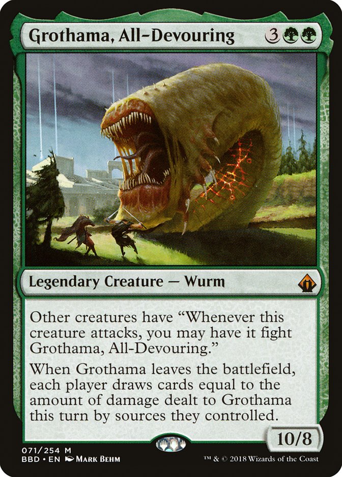 Grothama, All-Devouring [Battlebond] Foil