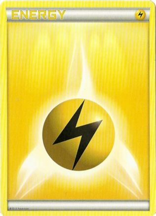 Lightning Energy (Unnumbered 2013) (Theme Deck Exclusive) [Unnumbered Energies] Holofoil