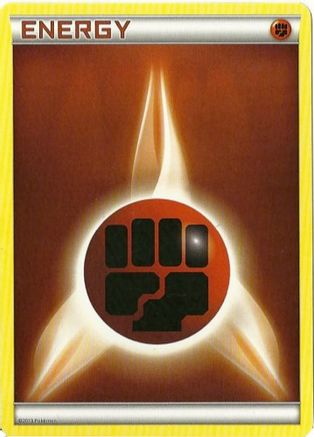 Fighting Energy (Unnumbered 2013) (Theme Deck Exclusive) [Unnumbered Energies] Holofoil