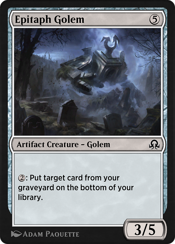 Epitaph Golem  [Shadows over Innistrad Remastered]