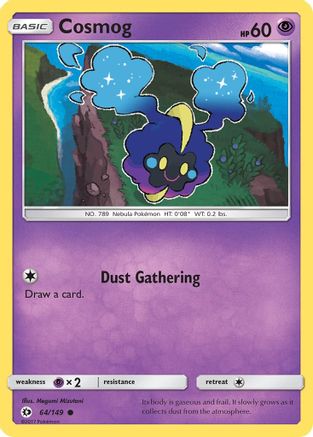 Cosmog (64/149) [Sun & Moon: Base Set] Reverse Holofoil