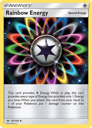 Rainbow Energy (137/149) [Sun & Moon: Base Set] Reverse Holofoil