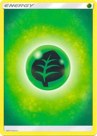 Grass Energy [Sun & Moon: Base Set] Reverse Holofoil