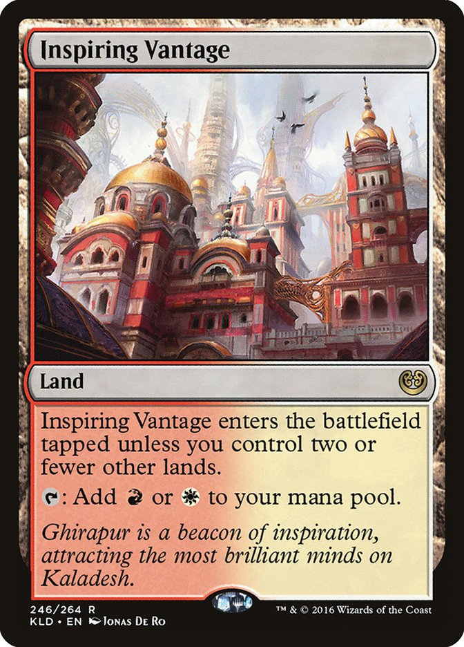 Inspiring Vantage [Kaladesh] Foil
