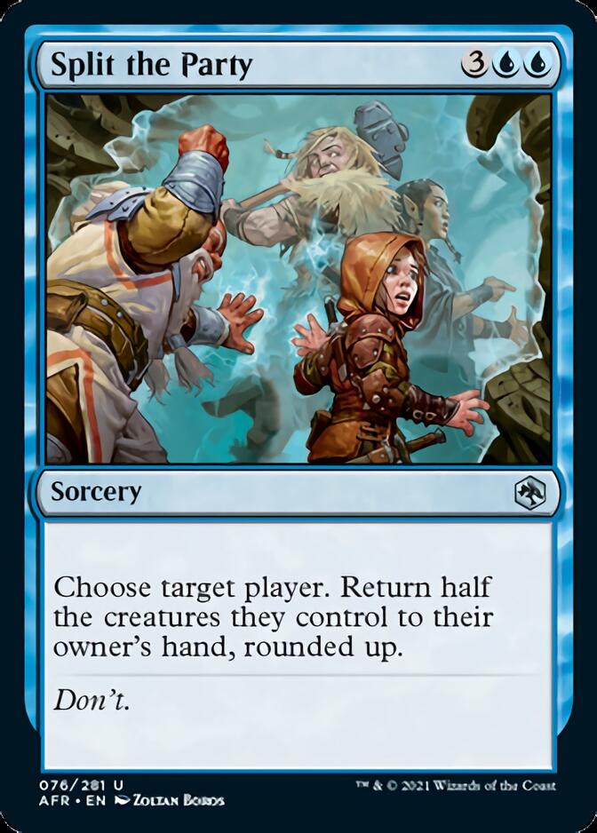 Split the Party [Dungeons & Dragons: Adventures in the Forgotten Realms] Foil
