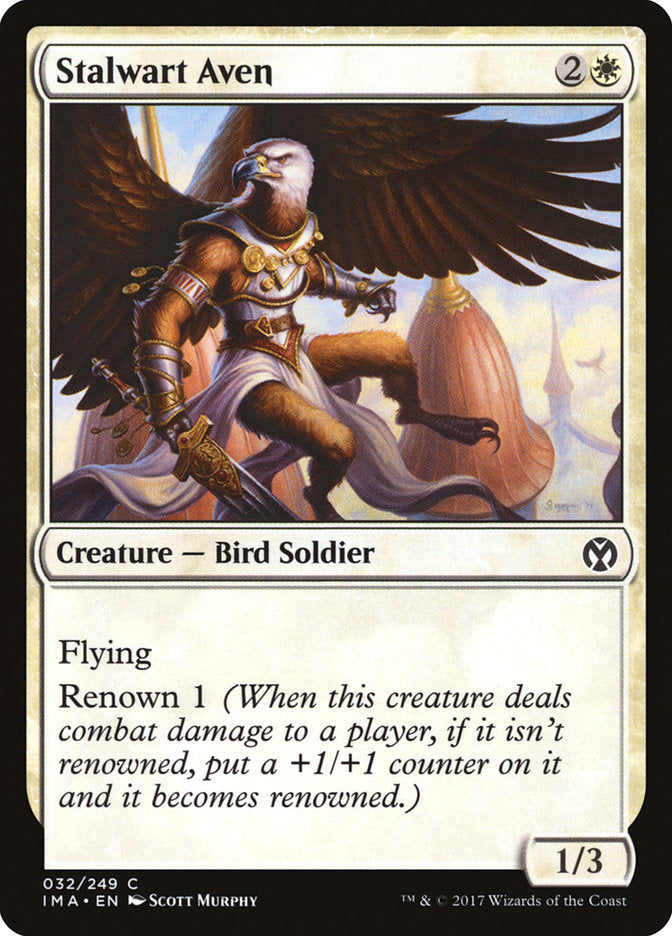 Stalwart Aven [Iconic Masters] Foil