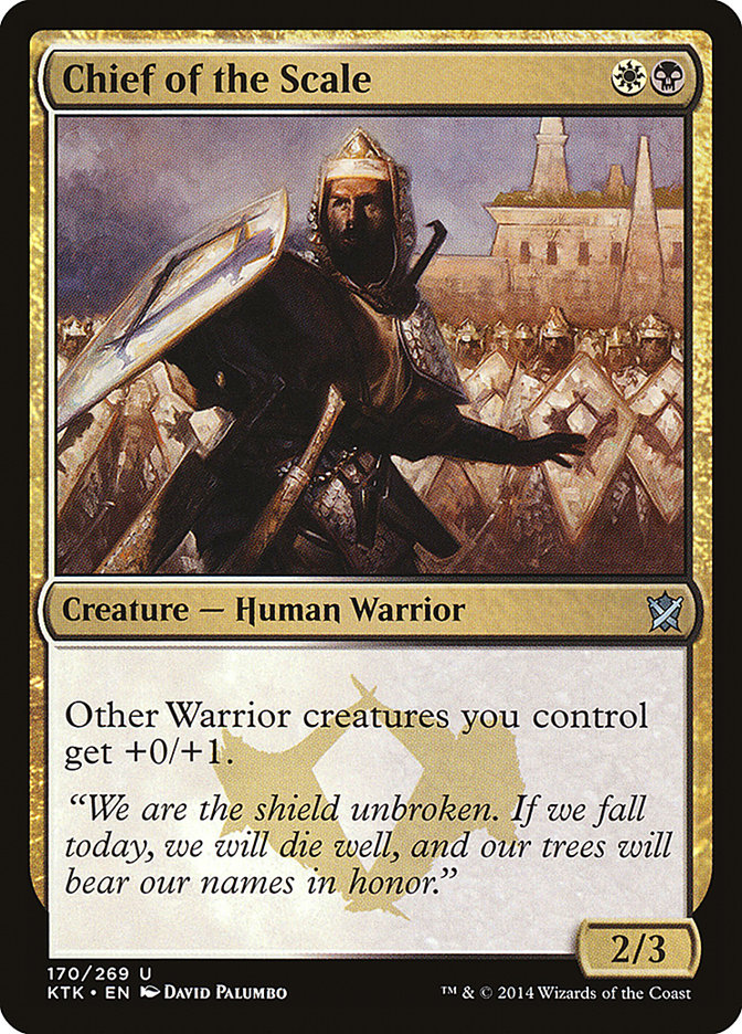Chief of the Scale [Khans of Tarkir] Foil