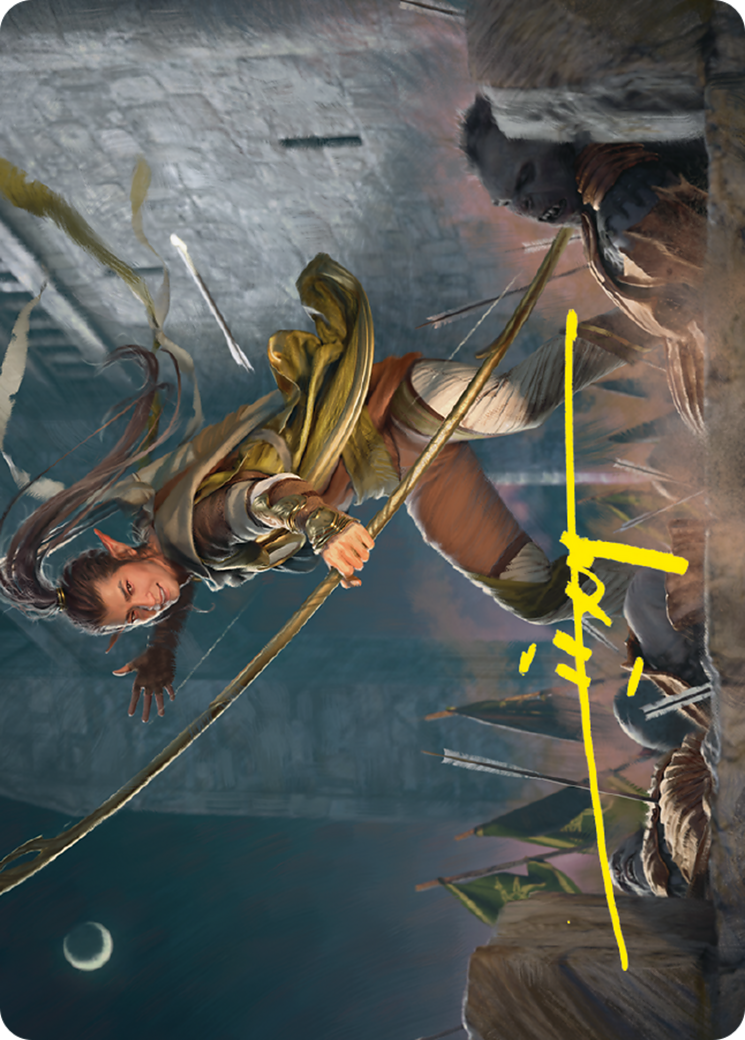 Legolas, Counter of Kills // Legolas, Counter of Kills  [Tales of Middle-earth Art Series] (Borderless) Foil