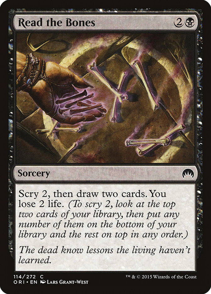 Read the Bones [Magic Origins] Foil
