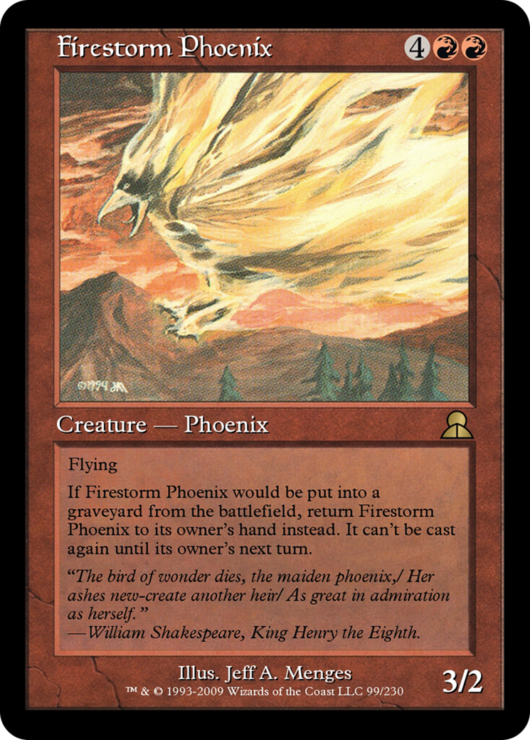 Firestorm Phoenix  [Masters Edition III] Foil