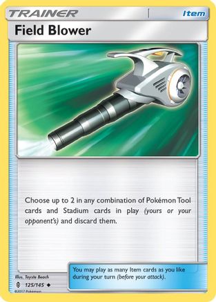 Field Blower (125/145) [Sun & Moon: Guardians Rising] Reverse Holofoil