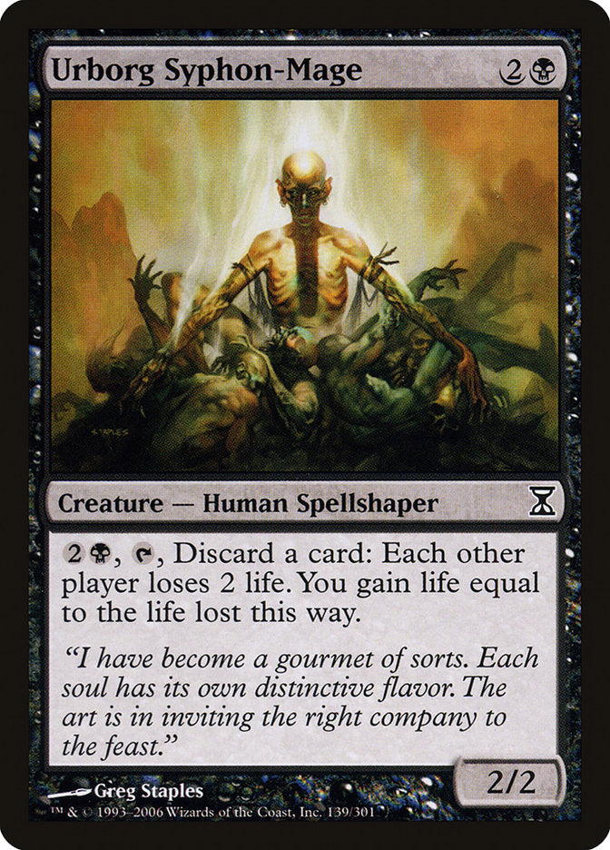 Urborg Syphon-Mage [Time Spiral] Foil