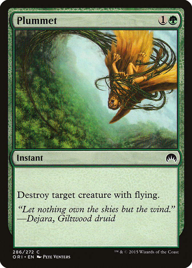 Plummet [Magic Origins] Foil