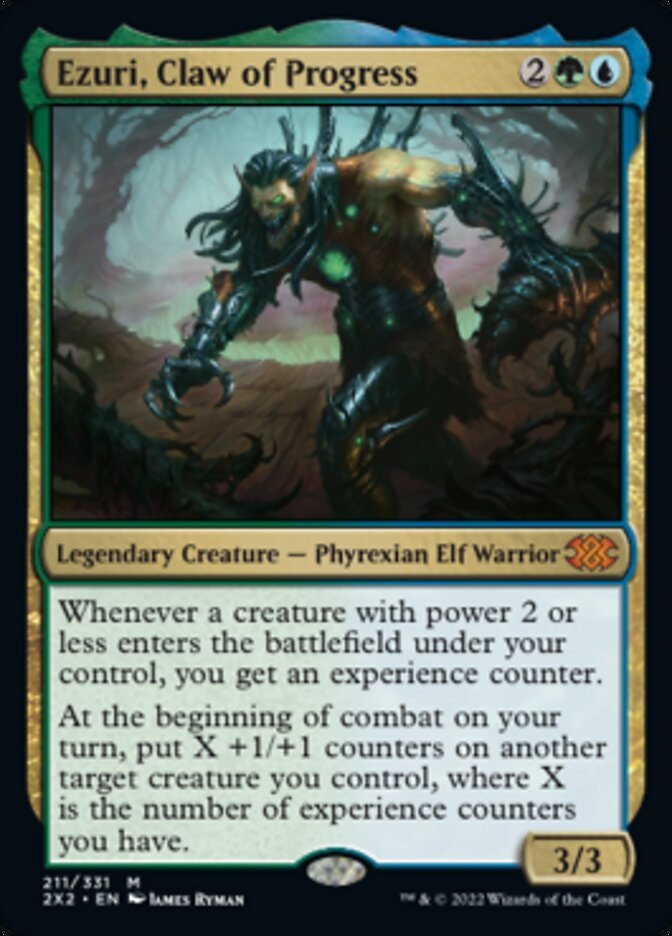 Ezuri, Claw of Progress [Double Masters 2022] Foil