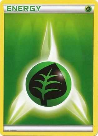 Grass Energy (Unnumbered 2013) (Theme Deck Exclusive) [Unnumbered Energies] Holofoil