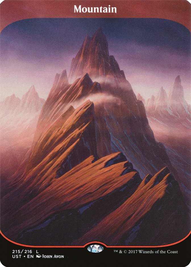 Mountain (215) [Unstable] Foil