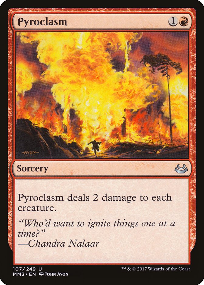Pyroclasm [Modern Masters 2017] Foil