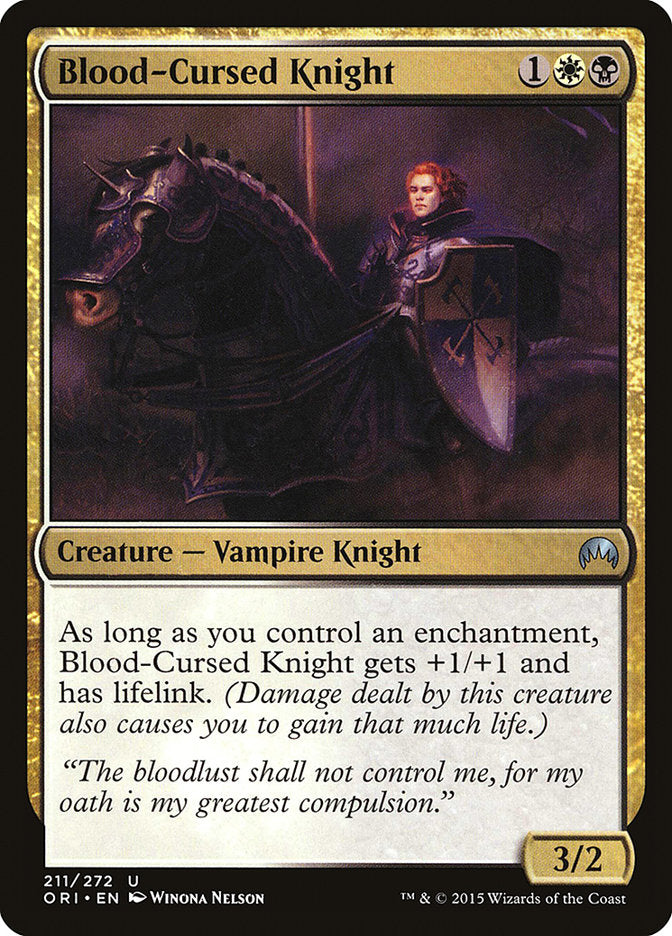 Blood-Cursed Knight [Magic Origins] Foil